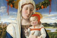 35 Madonna and Child - Giovanni Bellini 1470 - Robert Lehman Collection New York Metropolitan Museum Of Art.jpg